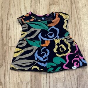 GAP Top with Floral Pattern